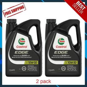 15fd15 Castrol 2 Pack Edge 10w-30 Advanced Full Synthetic Motor Oil 5 Quarts