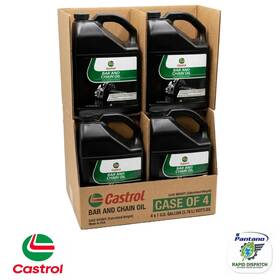 215310 Castrol Premium Bar And Chain Oil 1 Gallon Iso 150 High-tack All Season 4-pack