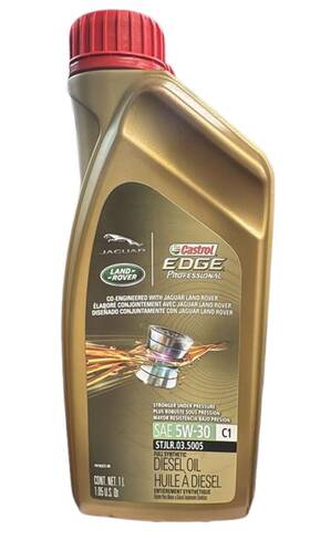 P0182cd-00 Castrol Edge Professional 5w-30 C1 Full Synthetic Diesel Oil 1.05 Quart Jlr