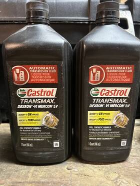P01b526-01 Castrol 2 Qts - Transmax Dexron -vi Mercon Lv Transmission Fluid
