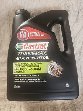 P01bc55-01 Castrol Transmax Atf/cvt Universal Automatic Transmission Fluid 1 Gallon Red 128 Fl Oz