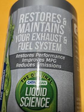 Cataclean 120007r Fuel And Exhaust System Cleaner Gasoline 16oz 1 Bottle