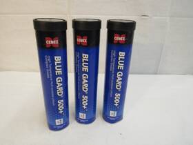 Cenex 045579040545 Lot Of 3 Blue Gard 500 High Temp Multi Purpose Lithium Complex Grease
