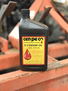 S-315w-40qt Central Petroleum Company Cen-pe-co S-3 Engine Oil Sae 15w-40 Gasoline For Vehicles Trucks Suvs