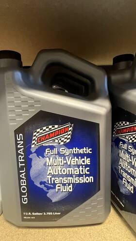 Champion 043685435750 Brands 4357n Full Synthetic Multi-vehicle Transmission Fluid 1 Gal Ea