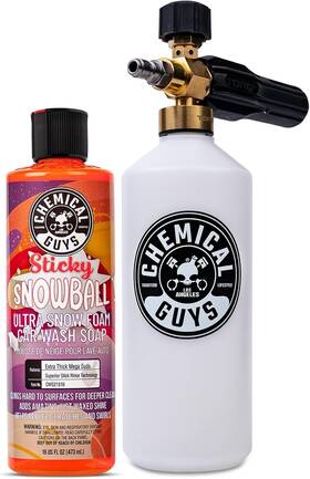 Eqp369 Chemical Guys - Torq Snow Foam Cannon And Sticky Snowball Car Wash 16 Oz Eqp369 Chemical Guys - Torq Snow Foam Cannon And Sticky Snowball Car Wash 16 Oz