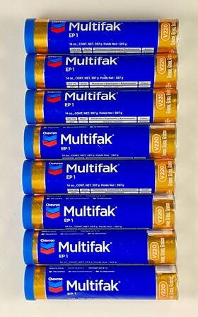 Chevron 023968396329 Multifak Ep 2 Grease V220 14 Oz Set Of 10 Chevron 023968396329 Multifak Ep 2 Grease V220 14 Oz Set Of 10