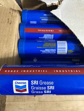 15189413 Chevron 9 Pack Of Sri Grease 2 High Temperature Bearing Industrial 14 Oz