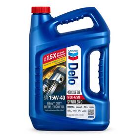 257004470 Chevron Delo 400 Xle 15w-40 Heavy Duty Diesel Engine Oil 1 Gallon Pack