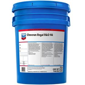 Chevron 273206 Regal R&o 46 Turbine Oil 1 - 5 Gallon Pail