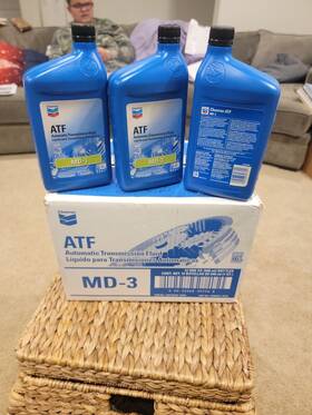 39769 Chevron Md-3 Automatic Transmission Fluid - 15 Quarts Iso Syn Technology