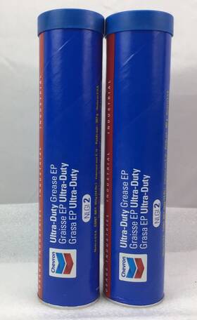 P238011-642 Chevron B67127 Lot Of 2 Ultra-duty Grease Ep Nlgi 1
