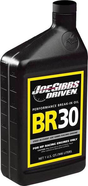 Br1806 Classic Industries Joe Gibbs Br-30 Sae 5w-30 Break In Oil Quart Br1806 Classic Industries Joe Gibbs Br-30 Sae 5w-30 Break In Oil Quart