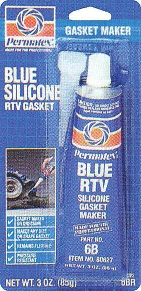 S80022 Classic Industries Permatex #6b Blue Rtv 3 Oz Silicone Gasket Maker S80022 Classic Industries Permatex #6b Blue Rtv 3 Oz Silicone Gasket Maker