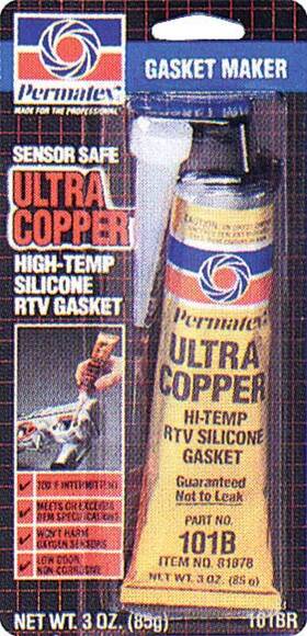 S81878 Classic Industries Permatex #110b Copper High Temp Silicone Gasket Maker S81878 Classic Industries Permatex #110b Copper High Temp Silicone Gasket Maker