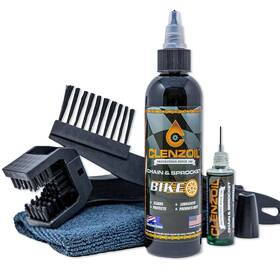 3556 Clenzoil Chain And Sprocket Cleaning Kit - Cleaner Lubricant Protectant