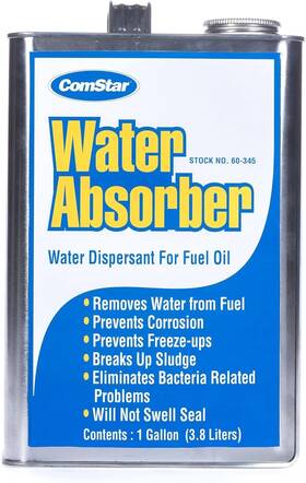 Comstar 024924603451 Water Absorber Improves Fuel Oil Performance And Tank Protection 1 Gal Comstar 024924603451 Water Absorber Improves Fuel Oil Performance And Tank Protection 1 Gal