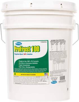 Comstar 35-714 Profrost 100 Propylene Glycol Antifreeze 100% Ready To Use 5 Gal