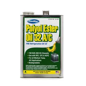 45-007 Comstar Polyol Ester Oil 32/150 Sus Poe Refrigeration For Hfc/hcfc 1 Gal 45-007 Comstar Polyol Ester Oil 32/150 Sus Poe Refrigeration For Hfc/hcfc 1 Gal