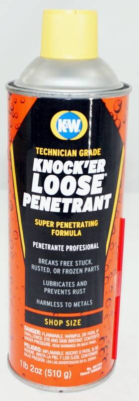401724 Crc K&w Technician Grade Knockfter Loose Lubricant Penetrant - 18 Wt Oz