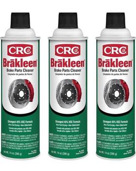 93078254050843 Crc Brakleen 1003695 Brake Cleaner Spray Non-chlorinated Low Voc 14 Oz 3 Pack
