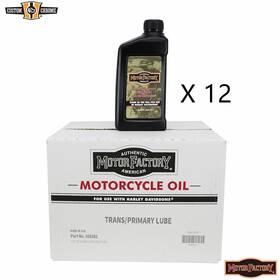Custom Chrome / Motorfactory 500381 12 Quarts Motor Factory Gear And Chaincase Lube Fits For Harley Sportster Models
