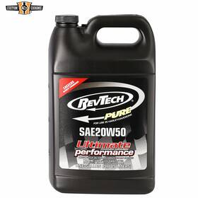 Custom Chrome / Revtech 602391 Pure Advanced Motorcycle Lubricant Oil Sae 20w50 6-1 Gallon/case