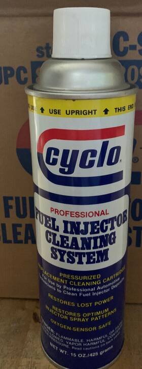 Cyclo 089269000969 Professional Fuel Injector Cleaning 15oz C-96 Replace Cartridge