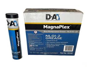 12727t D-a Lubricant Company Blue Grease Magnaplex Nlgi 2 Multi-purpose Lithium #2 10 Pack