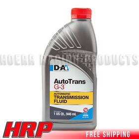 54506 D-a Lubricant Company Autotrans G3 Conventional Automatic Transmission Fluid Atf