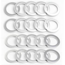 Dfl-1820 Deefill 20pcs Transmission Fluid And Rear Differential Oil Drain Plug 18mm 20mm