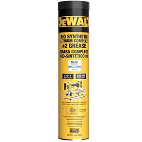 Dewalt Dxcc1218 Biosynthetic Lithium Complex #2 Grease Usda Certified Industrial Grad