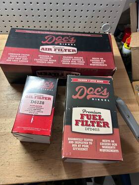 Docs Diesel Dfd4615 D6128 Dpa6109 11-16 6.7l Powerstroke Oil And Fuel Filter Kit/replaces Motorcraft
