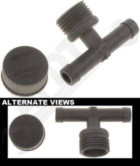 47127a Dorman/help 47127 Radiator Flush Tees 25pc