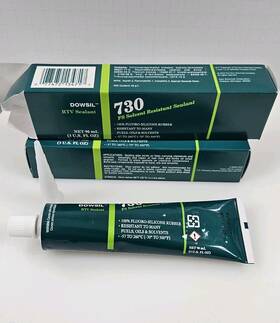 Fs-730 Dow Corning Molykote 2pk Dowsil 730 Fs Rtv Clear Solvent Resistant Sealant Nib Priced To Sell