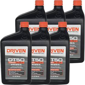 Driven Racing 02806-6 Oil 02806 Dt50 Street Perf. Synthetic 10w-50 6 Quarts