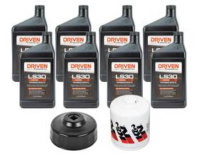 02906k Driven Racing Oil Ls30 5w-30 Synthetic Change Kit 2010-up Chevrolet C