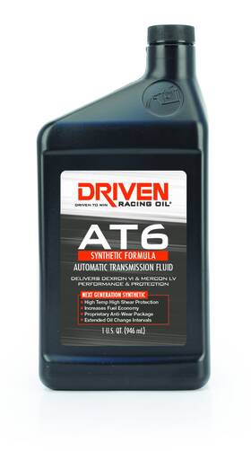 04806 Driven Racing Oil At6 Synthetic Dextros 6 Transmission Fluid 1 Quart 04806 Driven Racing Oil At6 Synthetic Dextros 6 Transmission Fluid 1 Quart
