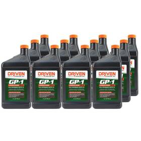 19406 Driven Racing Oil Gp-1 Synthetic Blend High Performance Motor 15w-40 - 12 Quarts