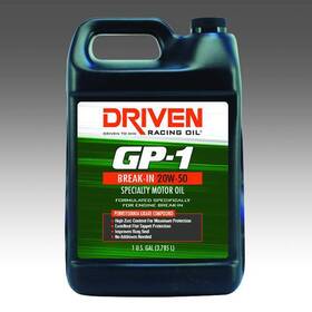 19556 Driven Racing Oil Gp-1 Conventional Break- In 20w50 1 Gallon