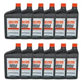 Driven Racing Oil 26256 Circle Track Synthetic 20w50 12 Qts