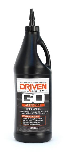 00830 Driven Racing Oil Llc 75w-85 Synthetic Gear - 1 Quart Bottle