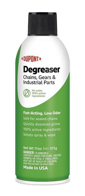 Dupont 036121196988 Mechanics Degreaser For Chain And Sprockets Aerosol 11 Oz