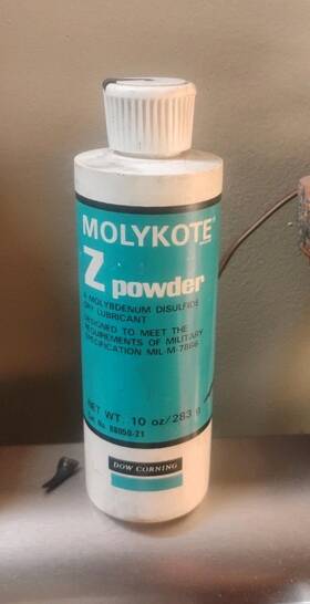 1191942 Dupont Dow Corning Molykote Z Powder - Dry Lubricant 10 Oz / 283g Nos
