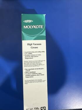 2021854-0221 Dupont 12 Pack Molykote High Vacuum Grease 150g 2021854-0221 Dupont 12 Pack Molykote High Vacuum Grease 150g