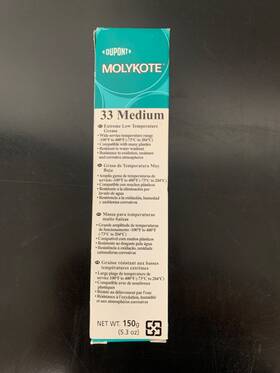 Dc4016023 Dupont Dow Corning Molykote 33 Med Silicone Grease Lubricant Lube 5.3 Oz. 150g