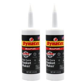 Dynatex 025964472052 Dynaplus Fast Cure Gasket Maker 5 Oz Sensor Safe And Low Odor 2-pack