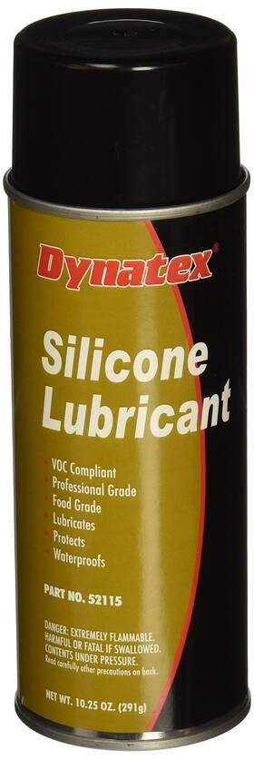 143543 Dynatex 52115 Silicone Spray Lubricant 10.25oz - Voc 10.25 Ounces Clear