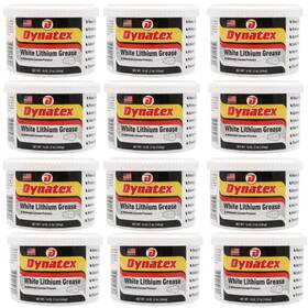Dynatex 787930055316 White Lithium Grease 16 Oz Tub Multi-purpose 12-pack