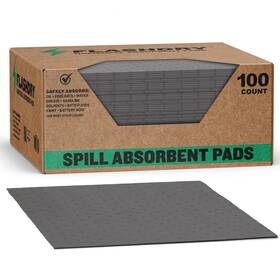 Earthsafe Fdabpad100 Flashdry Universal Spill Absorbent Pads 100-count Dispenser 100 - 2mm